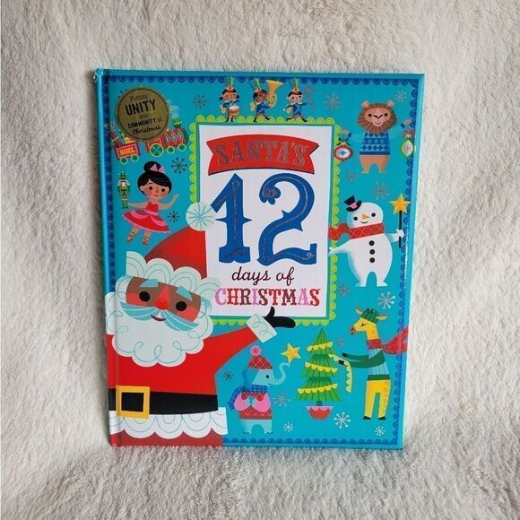 NEW Santa's 12 days of CHRISTMAS book - Picture 1 of 3